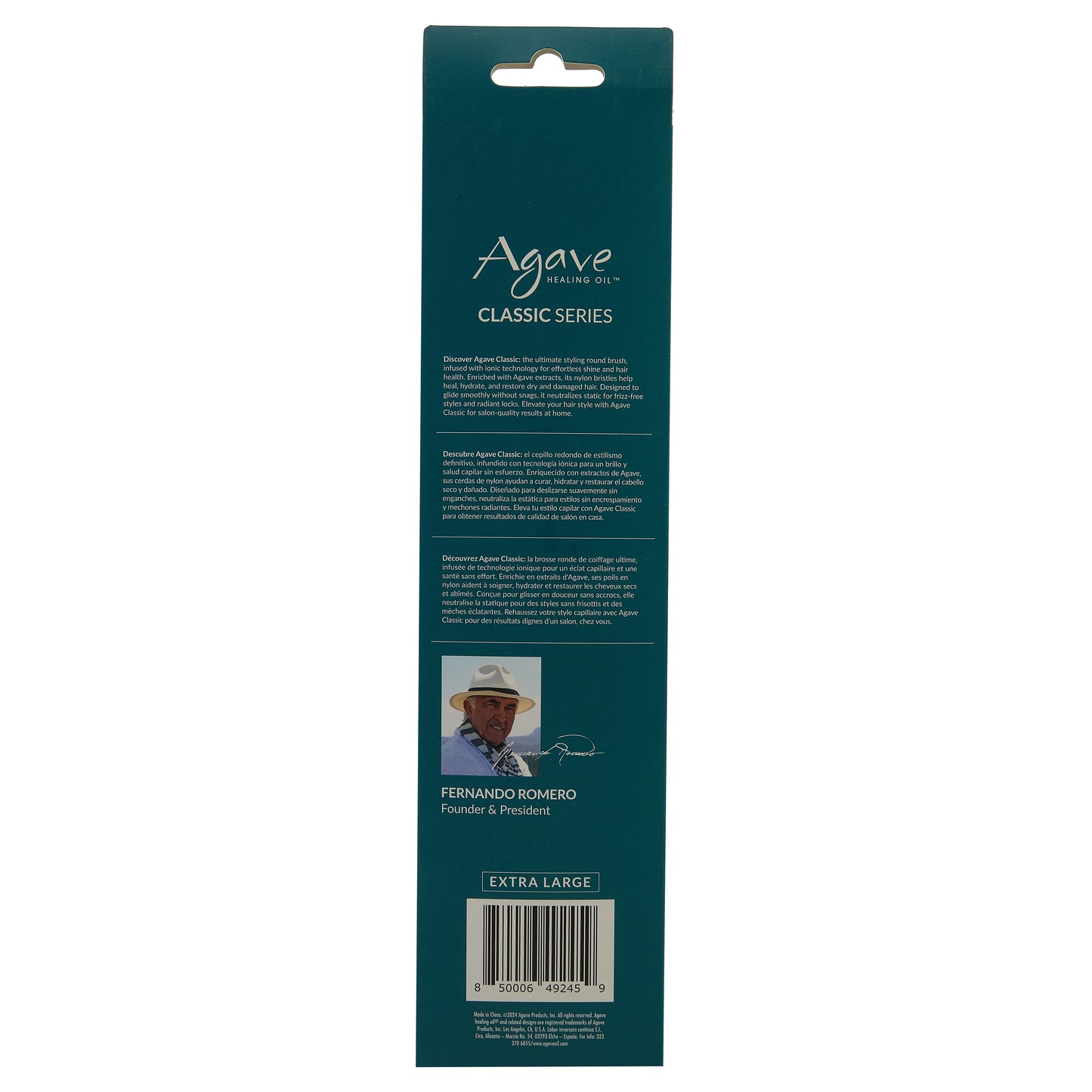 Agave Classic Round Brush XL