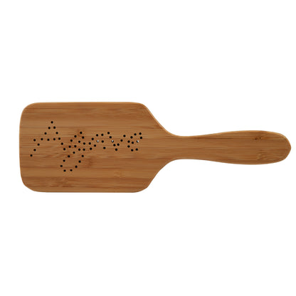 Natural Bamboo Paddle Brush