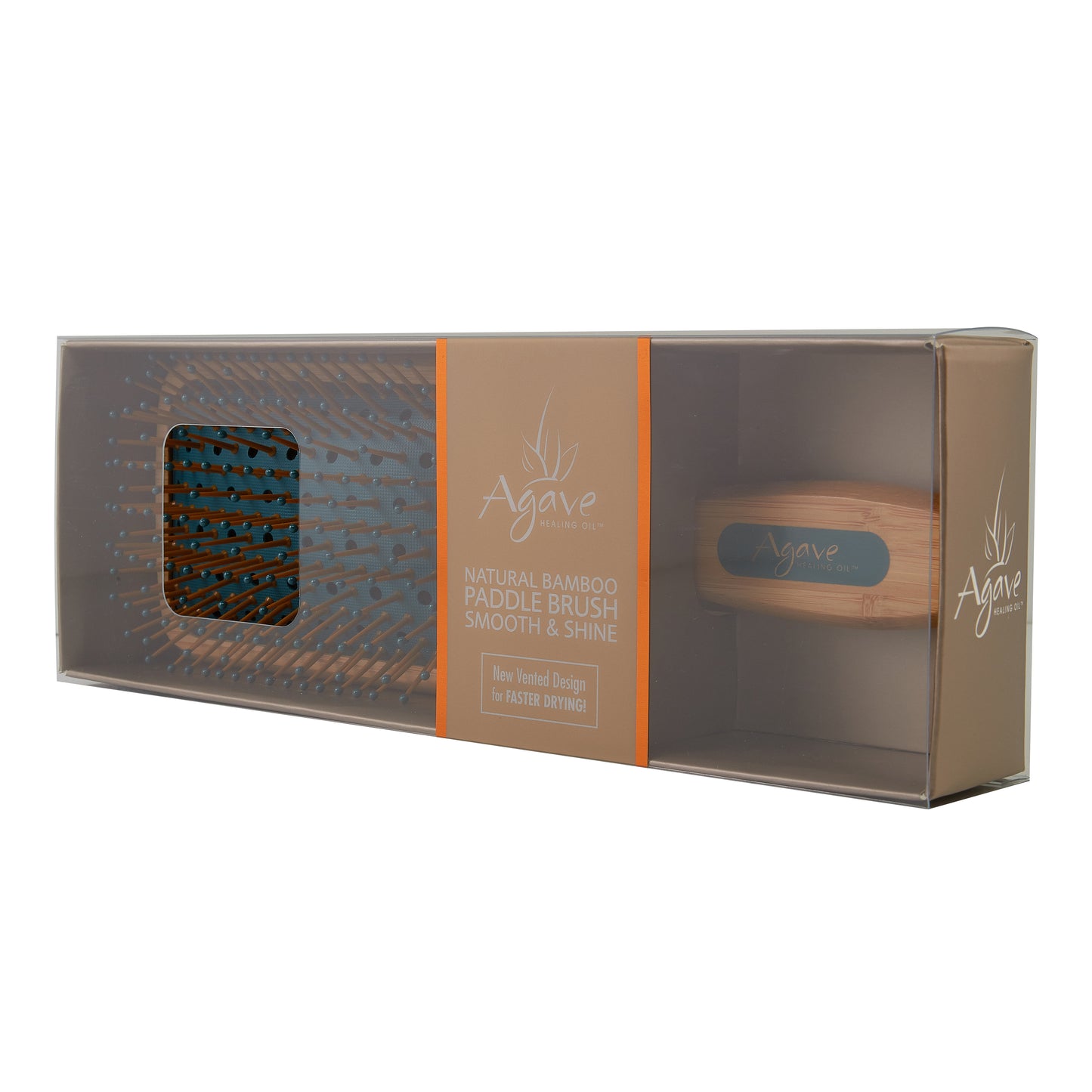 Natural Bamboo Paddle Brush
