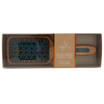 Natural Bamboo Paddle Brush