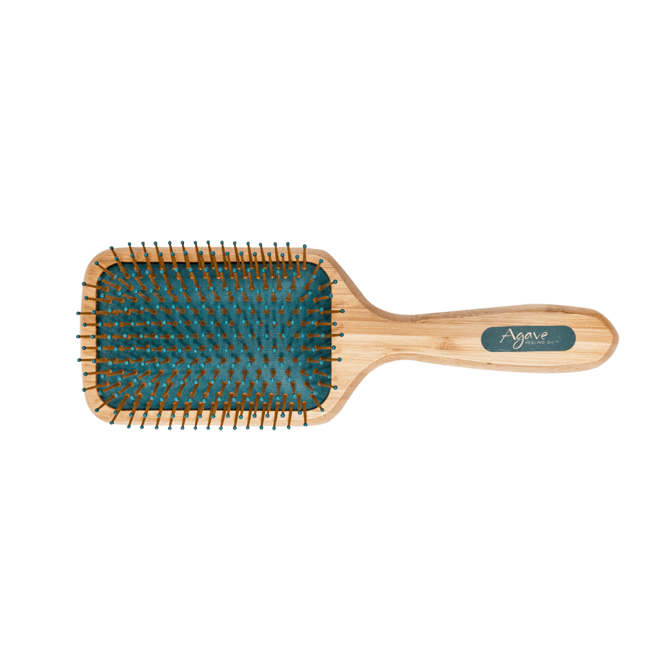 Agave Natural Bamboo Paddle Brush